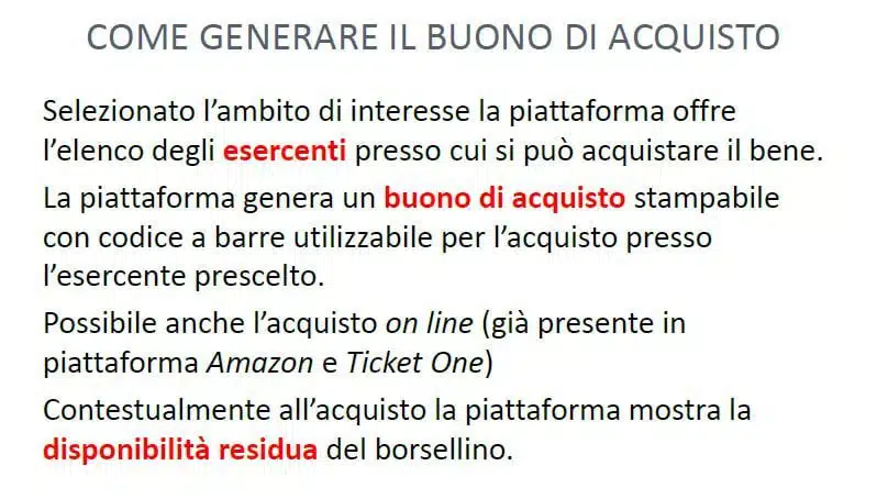le istruzioni per generare il bonus docenti