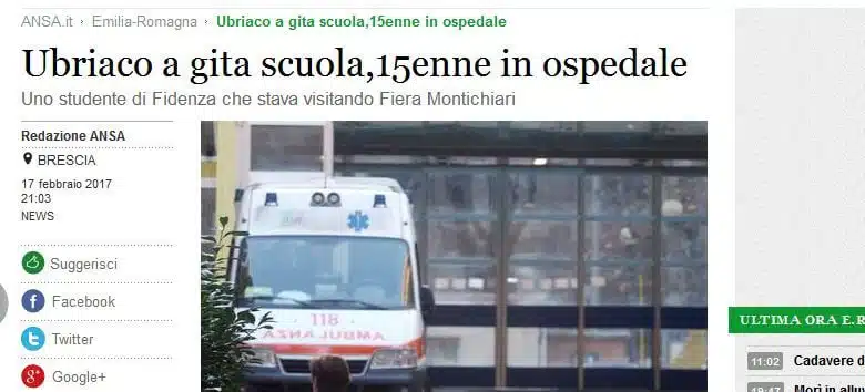 Gite scolastiche e responsabilità dei docenti accompagnatori