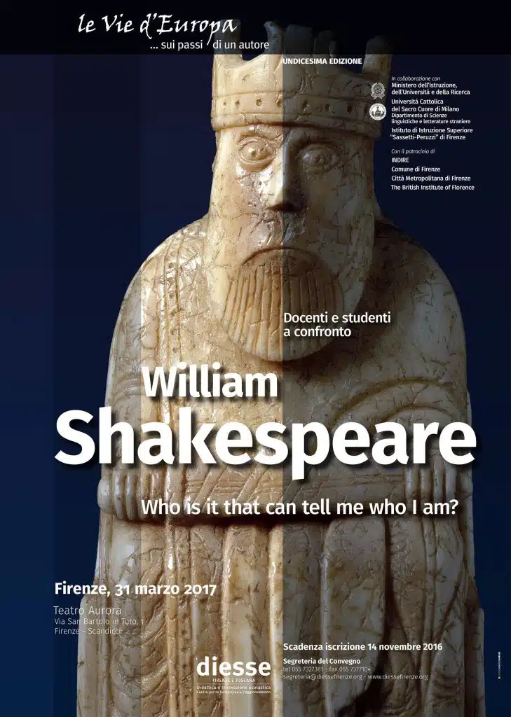 XI Edizione Le Vie d'Europa - William Shakespeare - 