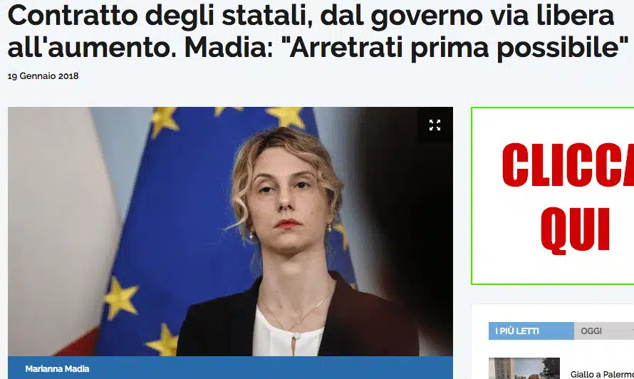 Il cedolino di febbraio 2018