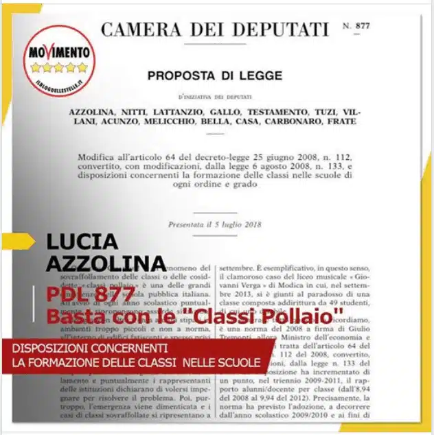 on. azzolina m5s