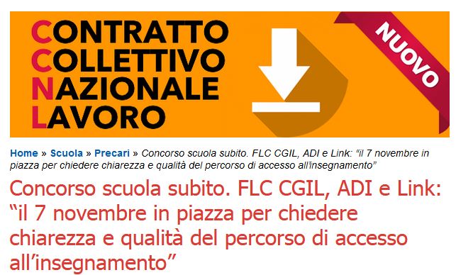 i precari non condividono la protesta