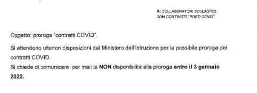 convocazioni dalla terza fascia ATA