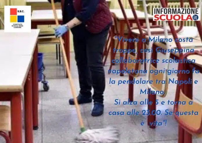 SBC e Scuola & Politica denunciano , bassi stipendi per i lavoratori della scuola ma quelli che lavorano lontano sono dei poor workers