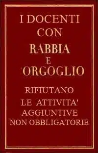 Ecco cosa dovrebbero fare a settembre 2023 i docenti italiani se avessero rabbia e orgoglio