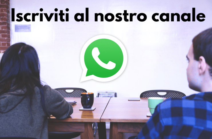 Resta sempre informato! Iscriviti al nostro nuovo canale WhatsApp!