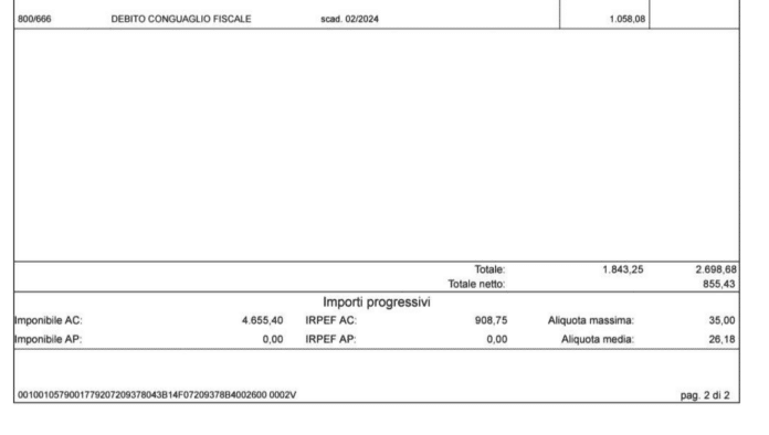 Il conguaglio fiscale dell'anno 2024: sacrifici insostenibili per migliaia di lavoratori della scuola