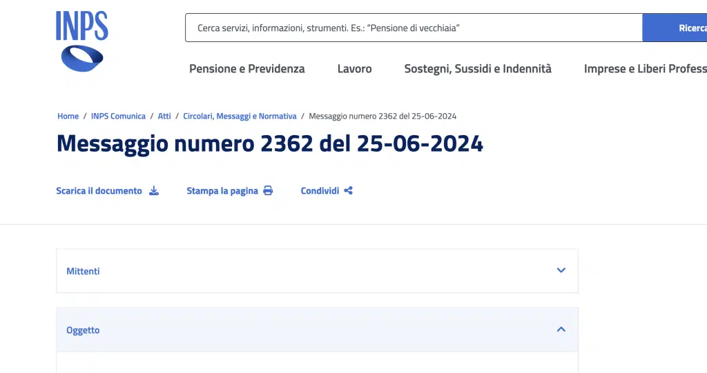 L'Inps chiarisce i requisiti per l'accredito della quattordicesima insieme alla pensione di luglio 2024