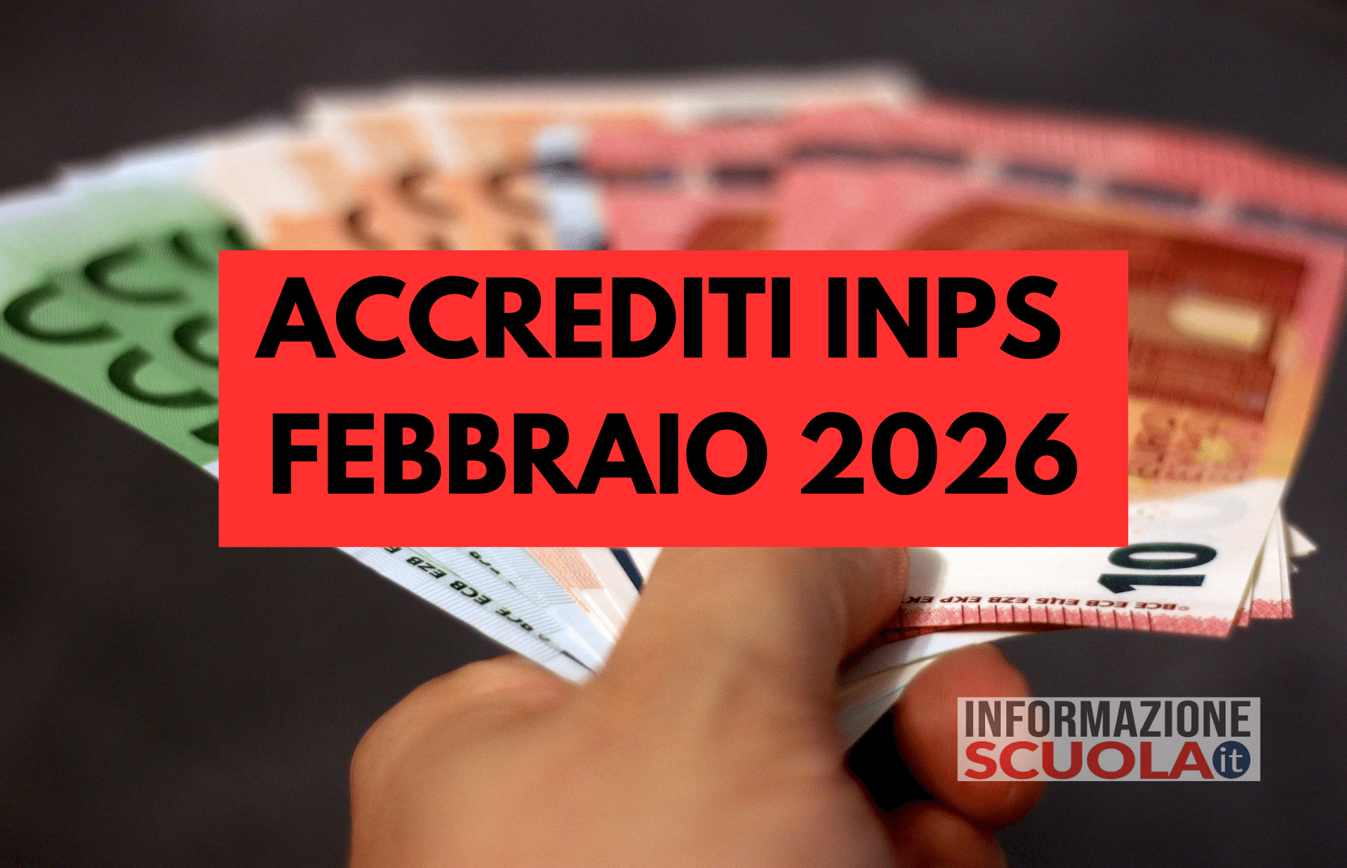 Frebbraio 2026, saranno tre gli accrediti INPS, c'è la conferma