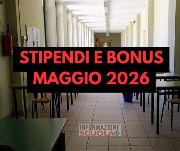 Stipendio NoiPA maggio 2026, verifica gli importi e se c'è il bonus