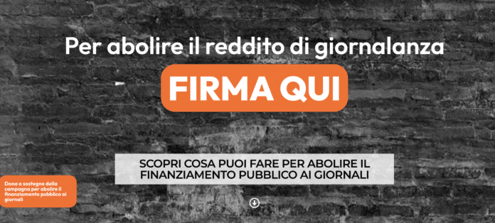 Boom di firme contro il reddito di